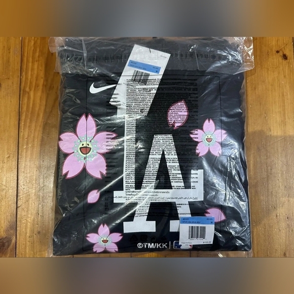 Nike x Takashi Murakami x MLB Dodgers Hoodie Black – New w/ Tags (Large) - Picture 5 of 7